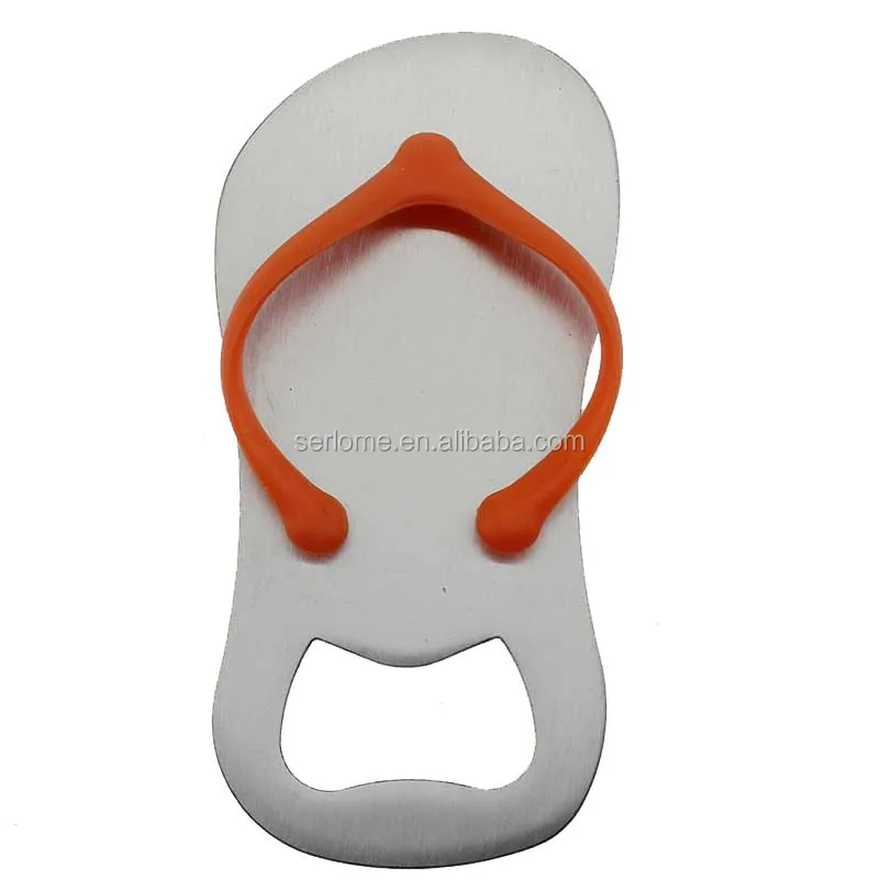 
Stainless Steel Orange Wedding Gift Slipper Flip Flop Bar Bottle Opener 