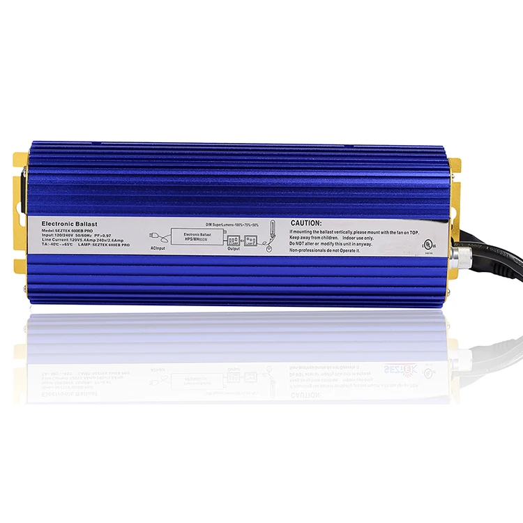 Hot Sell 600W Grow Light HPS MH Digital Ballast Replece 600W HPS Ballast Box