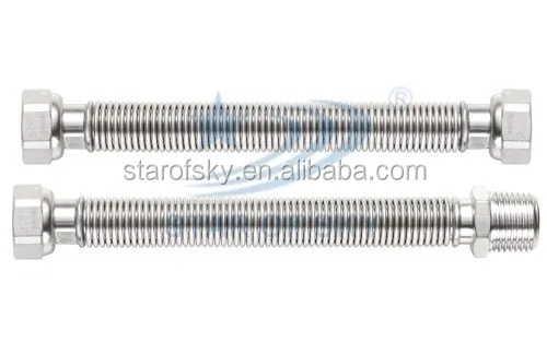 
Flexible stainless steel metal water hoses for water heater 