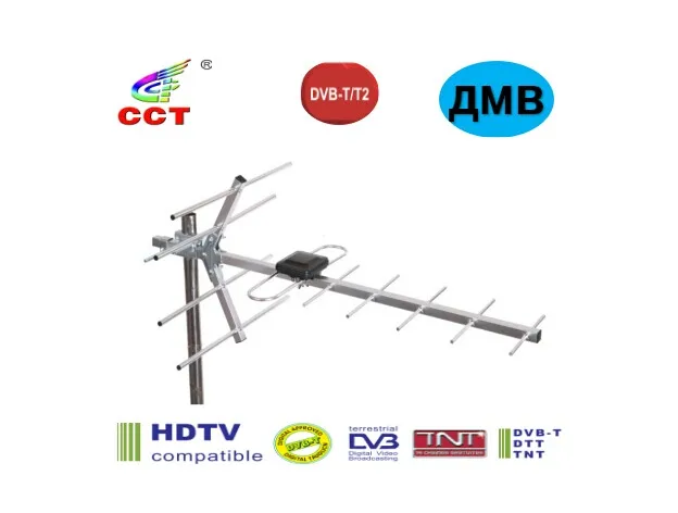 ДМВ ТВ УЛИЧНАЯ АНТЕННА ДЛЯ ЦИФРОВОГО ТЕЛЕВИДЕНИЯ DVB-T2 ПАССИВНАЯ АНТЕННА БЕЗ УСИЛИТЕЛЯ БЕЗ БЛОКА ПИТАНИЯ