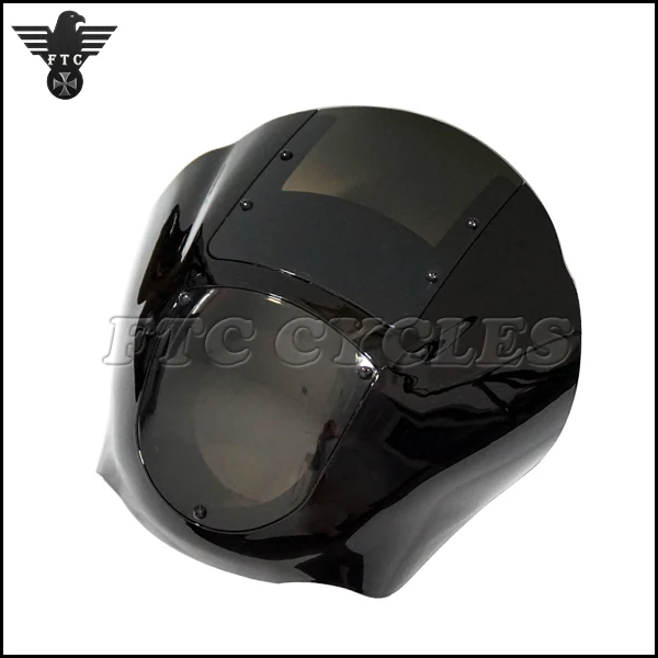 
Vintage Motorcycle Black Custom Quarter Fairing for Harley XL 1988 Up Dyna 95-05 