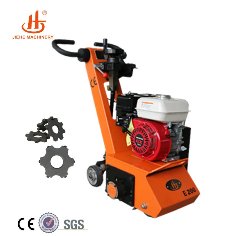 Floor removal walk behind scarifier asphalt milling machine