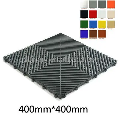 ПП пластиковый гаражный сцепляющийся пол