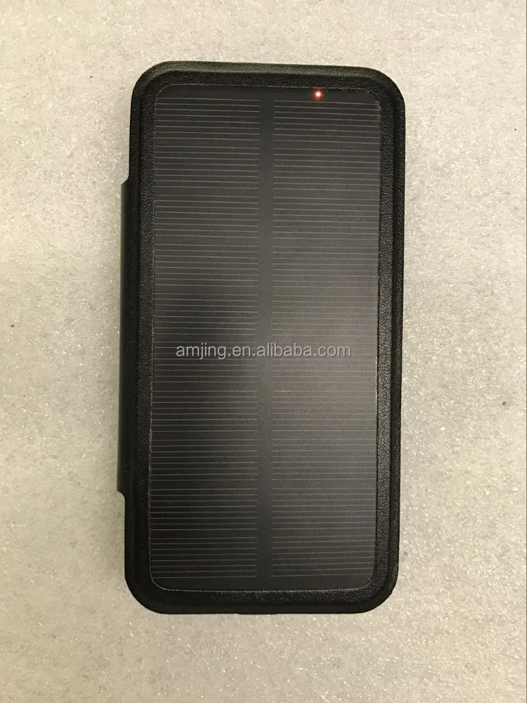 waterproof solar powered cell phone case charger