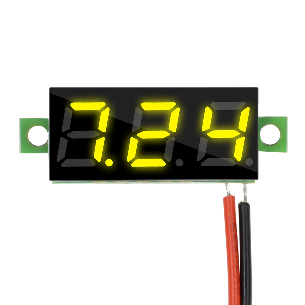 0.28/0.36/0.56 inch LED Digital Voltmeter Ammeter Car  Voltage Current Meter Volt Detector Tester Monitor Panel Red