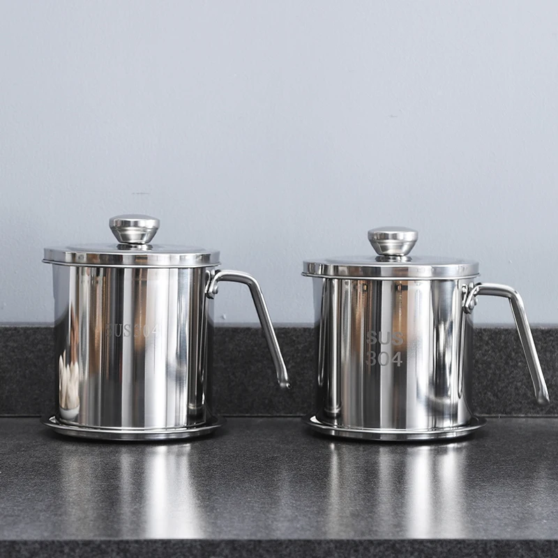 NEW Polished SS304 Stainless steel high quality FOOD GRADE Safe Functional pot coffee percolator  gravy Fat Separator