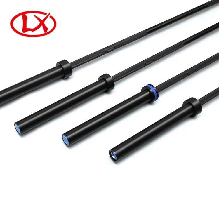 Оптовая Продажа Черный Тяжелая атлетика штанги для силовой