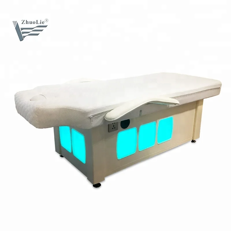 high level Thermal heat treatment musical electric Massage spa Bed with music vibration