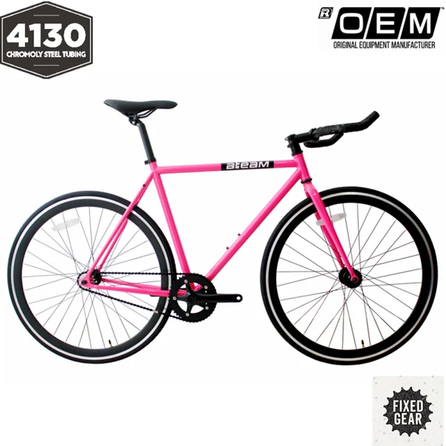 CE  Steel 700C Single Speed Fixed Gear Bicycle fixie bike road bike