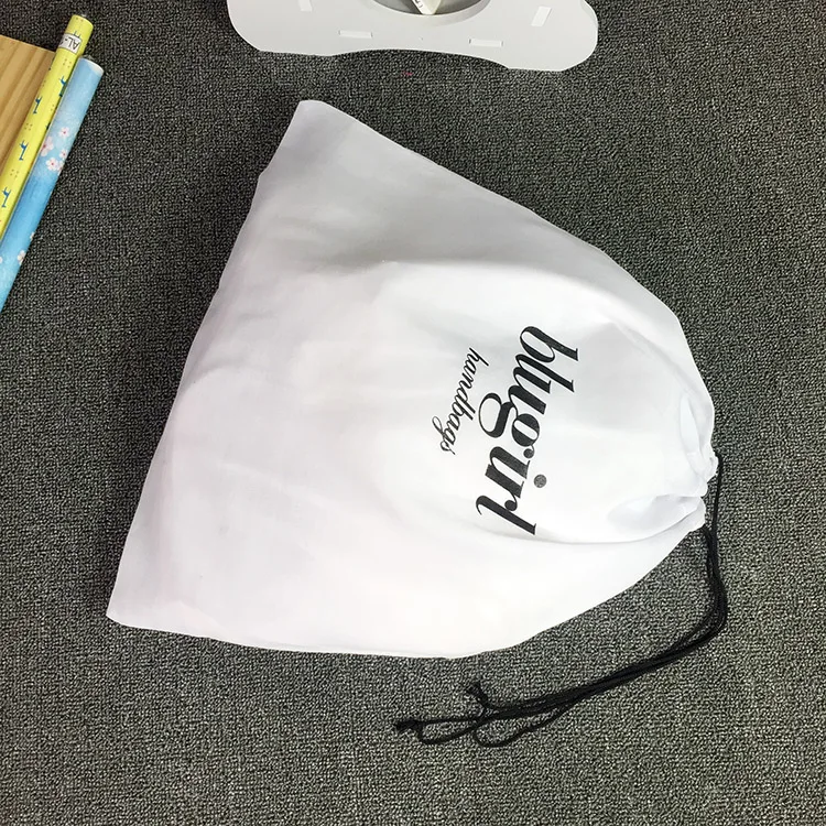 
Recycled drawstring polyester bag nylon baseball non woven bag laundry bag 