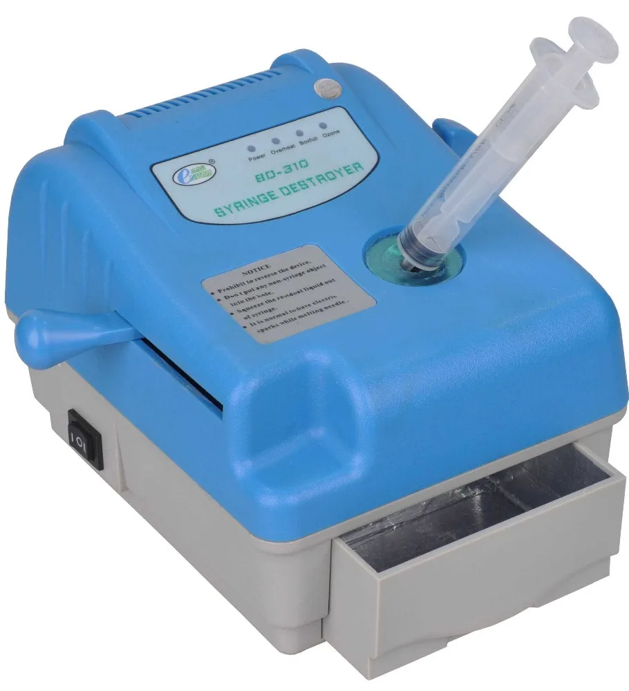 Bestman BD-310 Medical Porta ble Needle Burner And Syringe Destroyer For Hospital Needle Destroyer Needle Cutter Machine