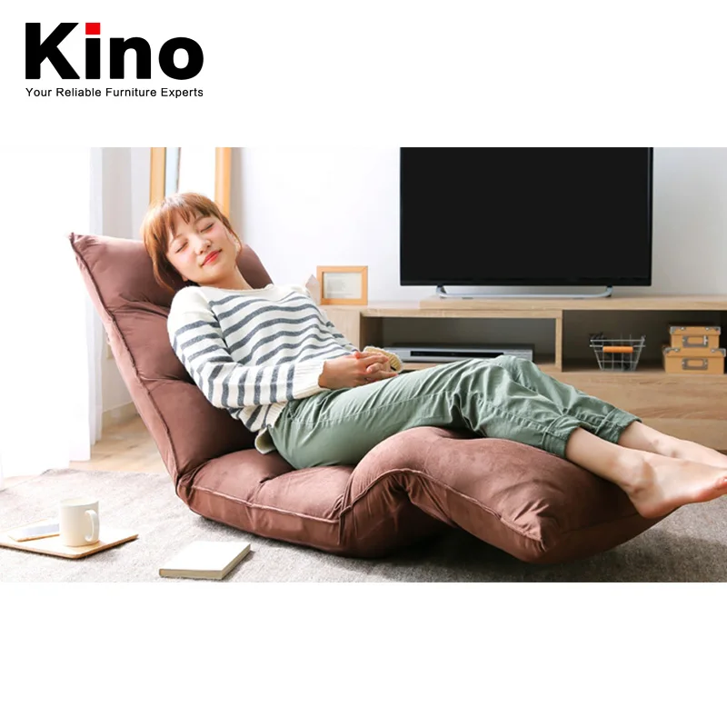 folding floor leisure sofa chair lengthen recliner sofa with foot rest