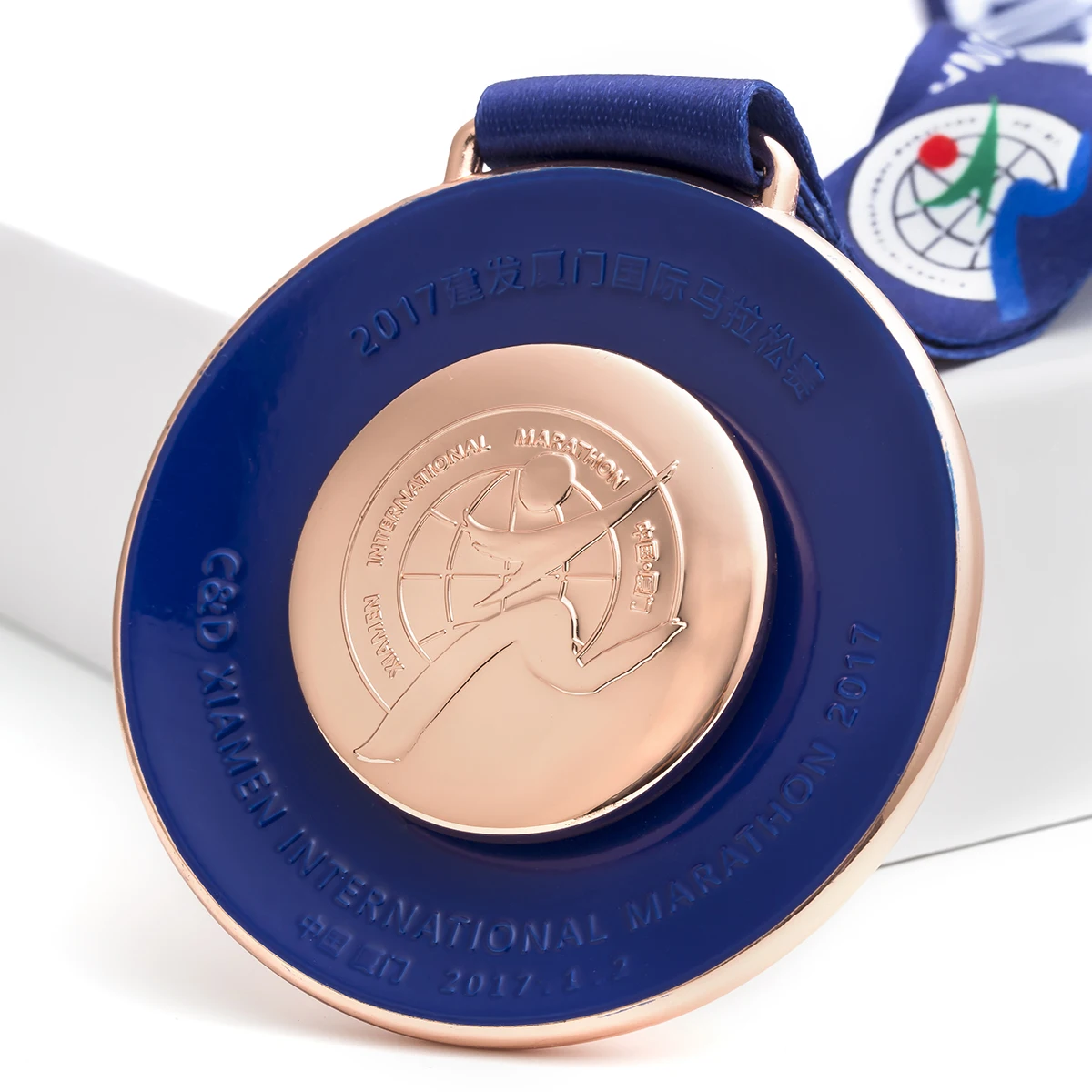 
Free Artwork Design Custom Sport Competition Style Ross blank Gold silver bronze Metal Medal 