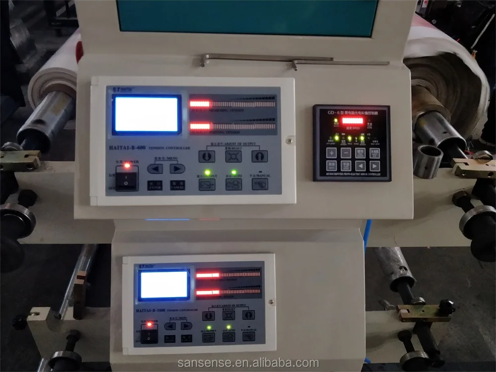 flexo t-shirt printing machine printing fabric 4 colour offset printing machine price