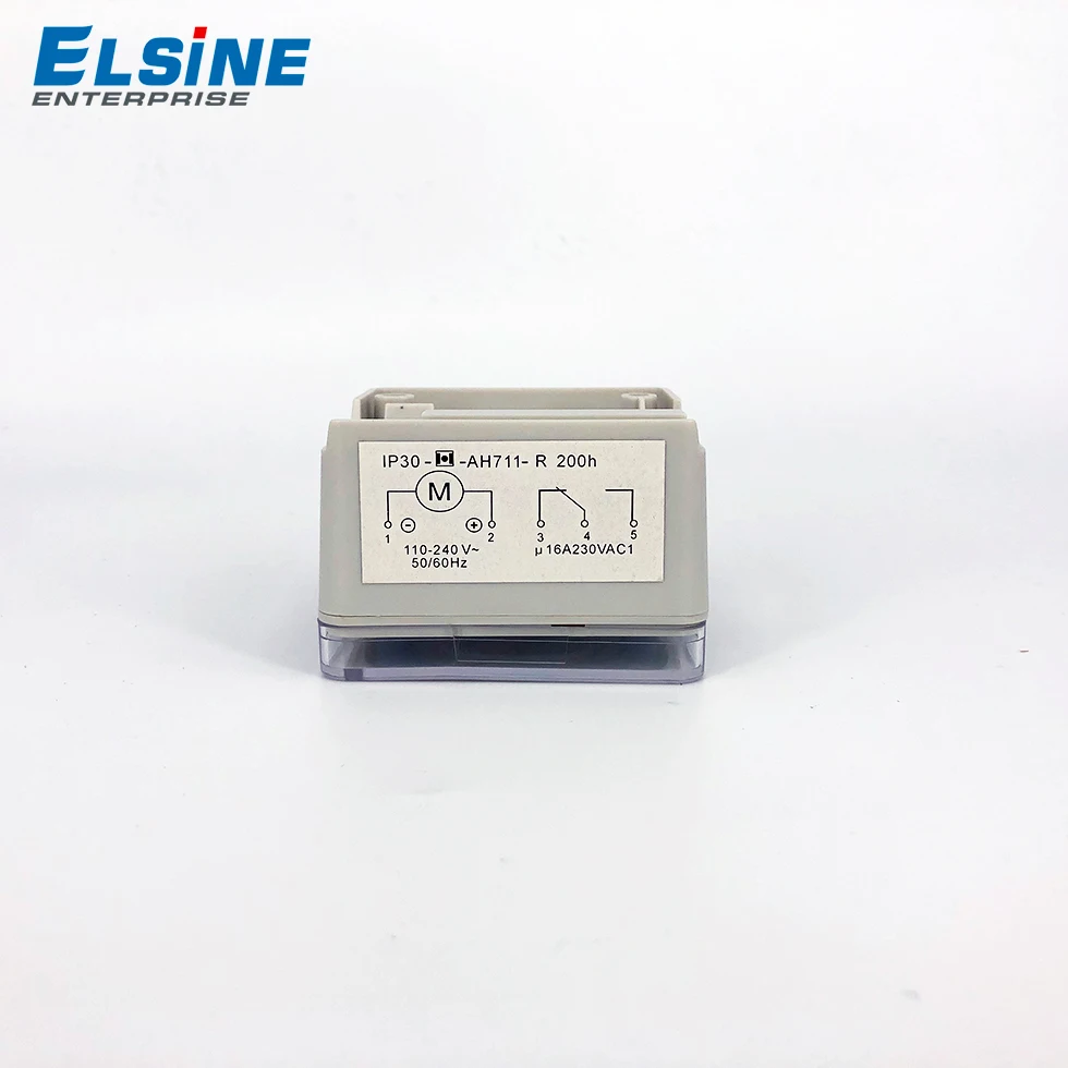 AH711 24 hour Din Rail Square Battery Mechanical Timer Switch with CE