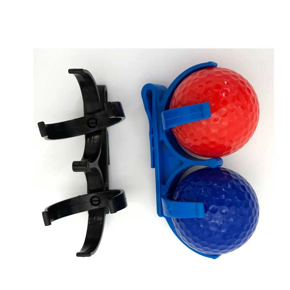 
Plastic Golf ball Holder with Clips on belt 