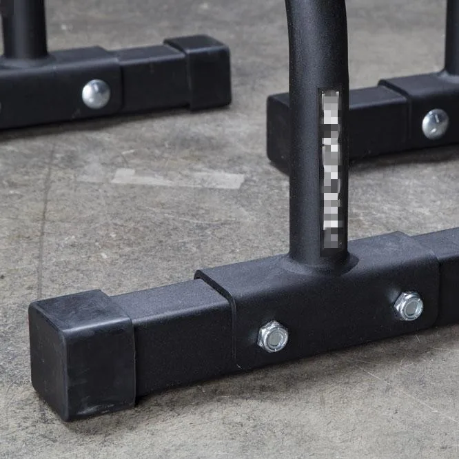 Wellshow Sport push-up Stand Parallettes 12x24 дюйма Нескользящая со встроенной ручкой