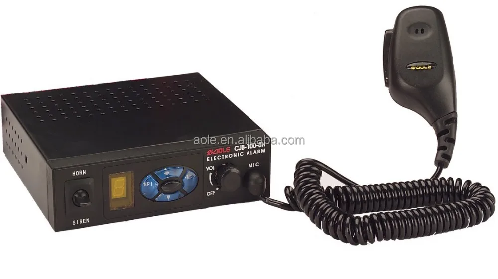 
12v electronic siren police alarm siren for car 