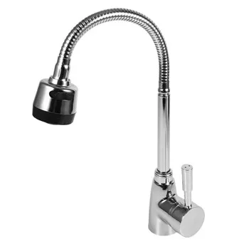 Professional qatar mixer tap black 304 stainless steel kitchen faucet