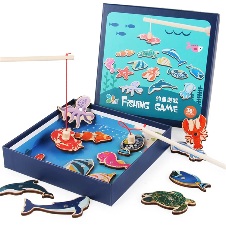 
Funny fishing game toy for kids to improve Cognition ability 