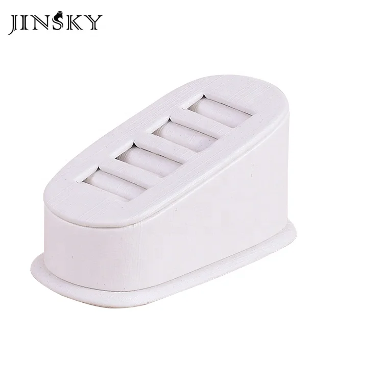 JINSKY wholesale jewelry bracelet display stand pu jewellery ring display stand