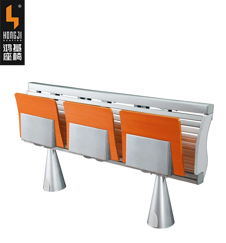 Folding Aluminium Appearance Lecture Hall Desk and Chair