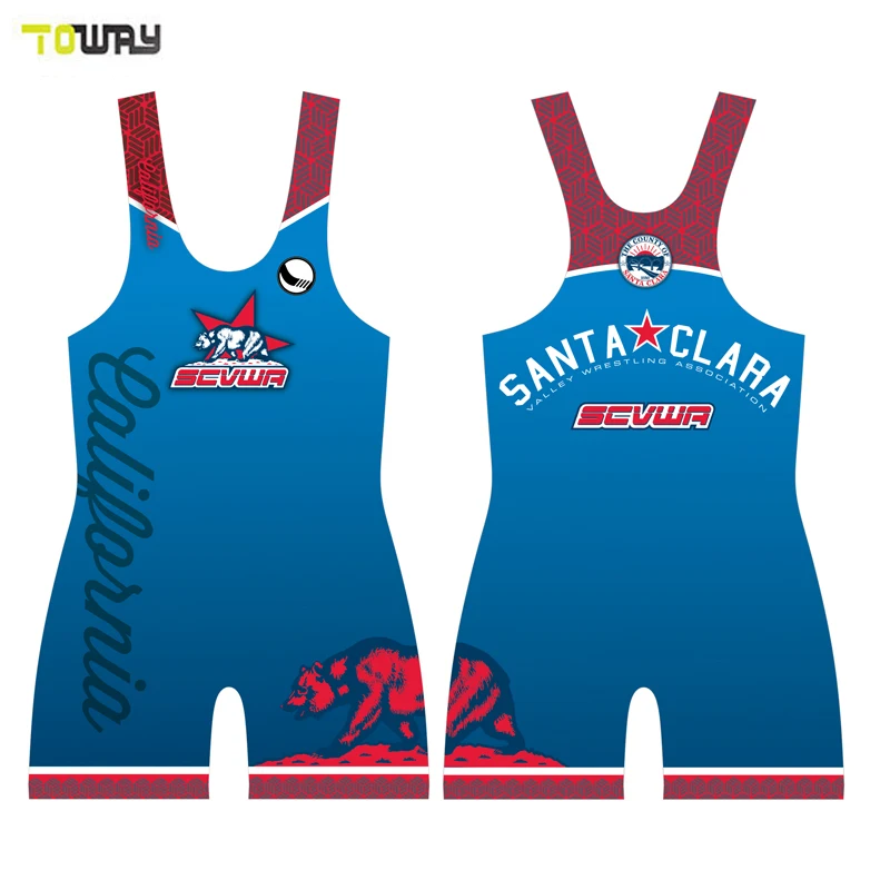 plus size sublimated wrestling singlets for sale