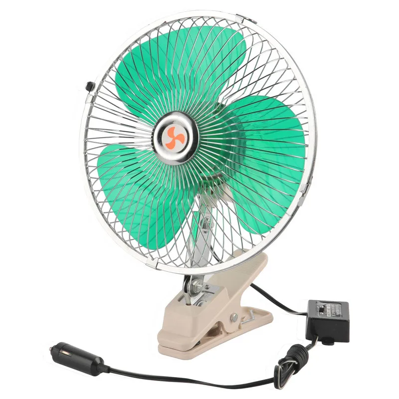 DC 12v 24v 6 inch auto car truck bus fan, portable mini car fan