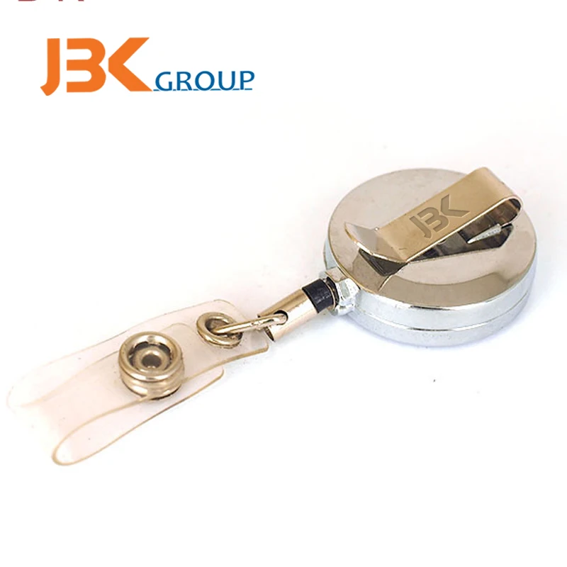 JBK 2018 new design yoyo keychain metal id card holder
