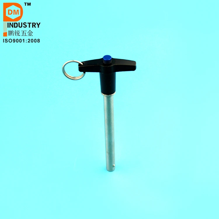 Stainless Steel And Carbon Steel T Handle Type Quick Release Ball Lock Pins