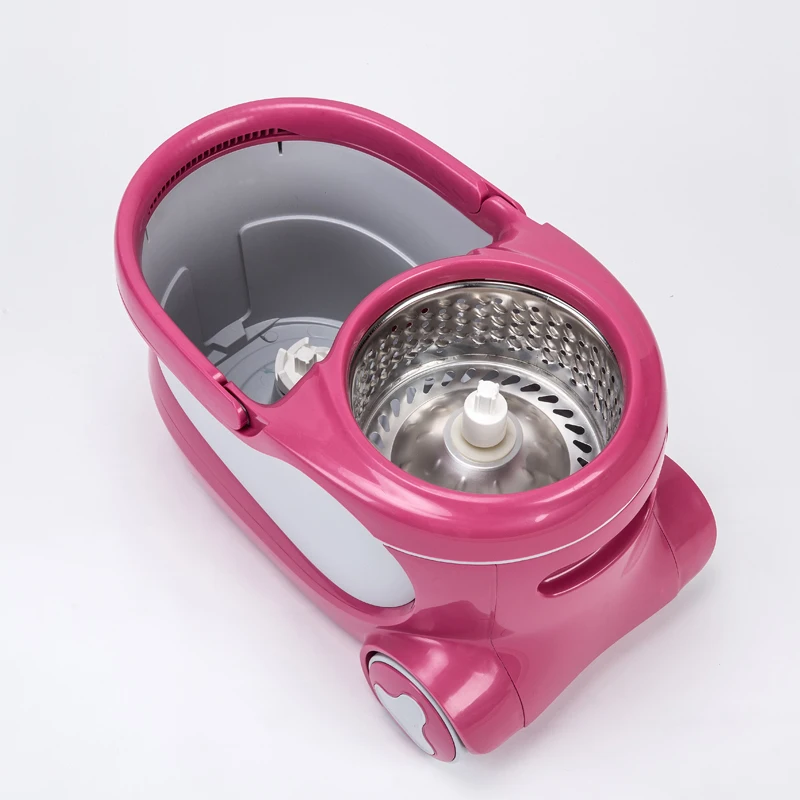 magic sticker  cleaning  360 spinning   mop  with adjustable  handle