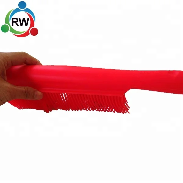 Wholesale Soft Bristle Car Interior Grooming Silicone Brush, silicone ice scraper snow brush for car,washing car brush