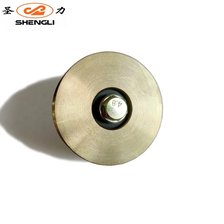 Wholesale factory price 100mm Y groove Metal fence gate pulley wheels with bearings