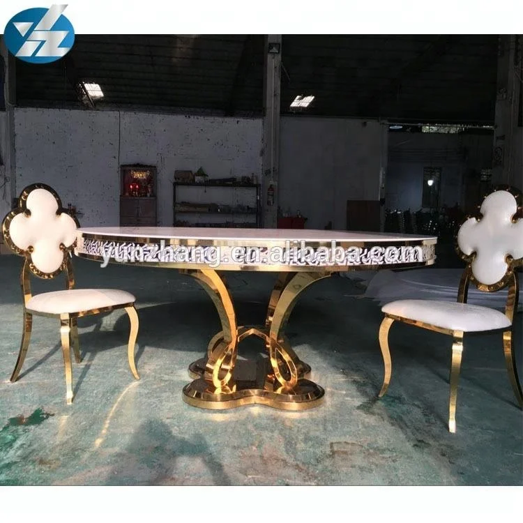 
Fancy Led Light Mdf Wedding Dining Tables For Wedding 