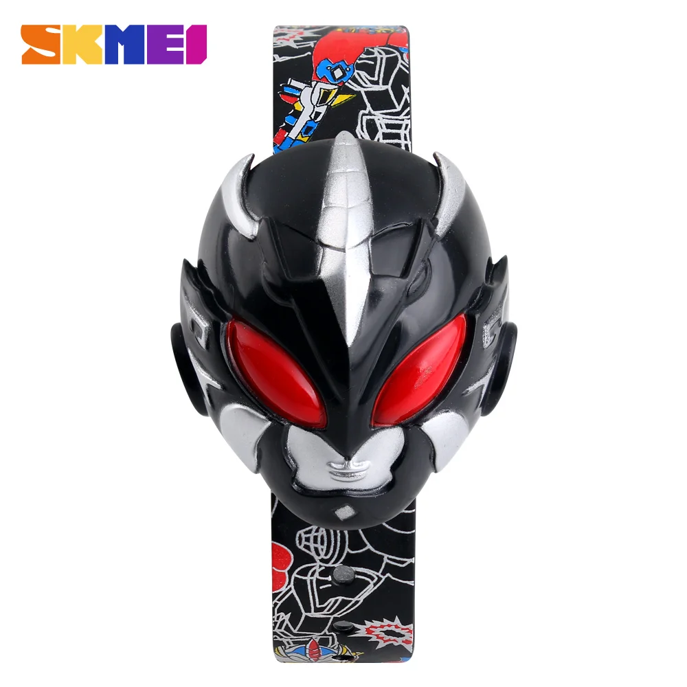 Cool fashion promotion gifts kids led watches supermen