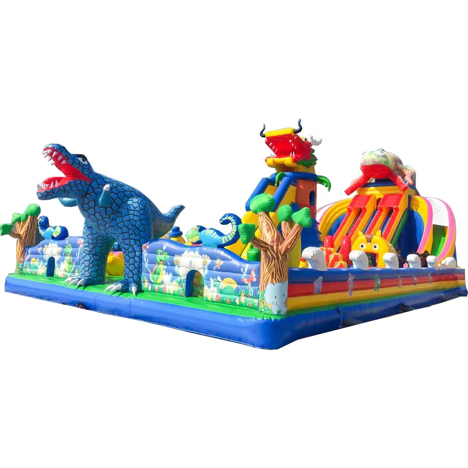 Большая надувная кровать-батут для детей на заказ, горка для скалолазания на открытом воздухе в виде непослушного замка