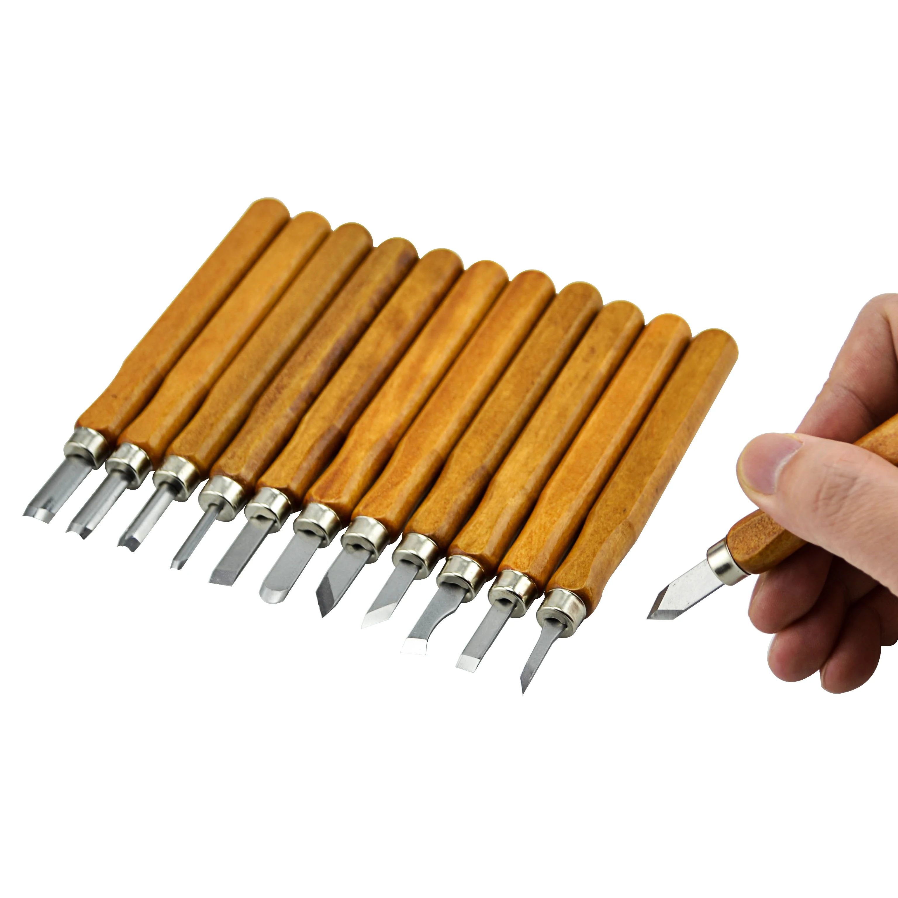 12 pc Wood Carving Tools Chisels Knife Set