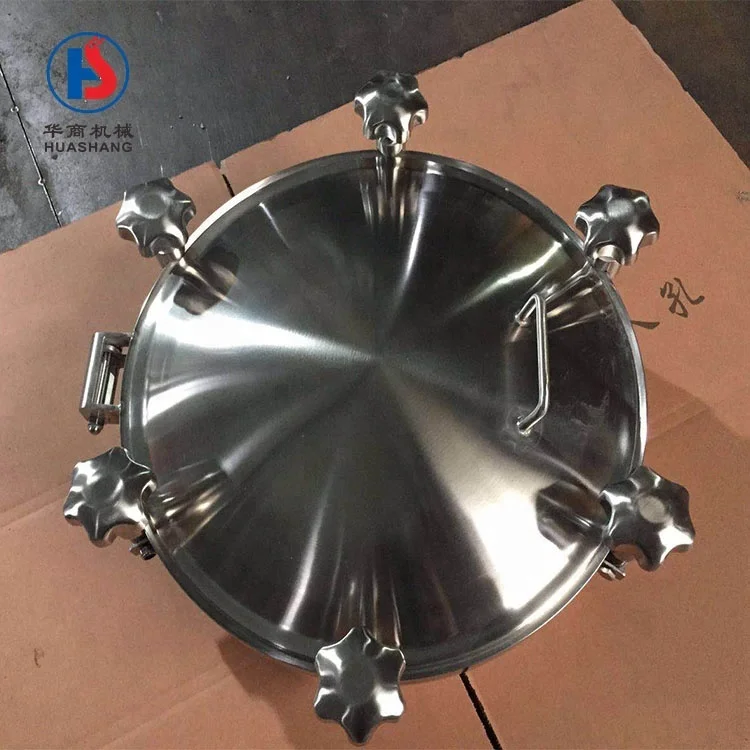 High pressure Stainless steel SS304 sanitary pressure manhole for pressure tank