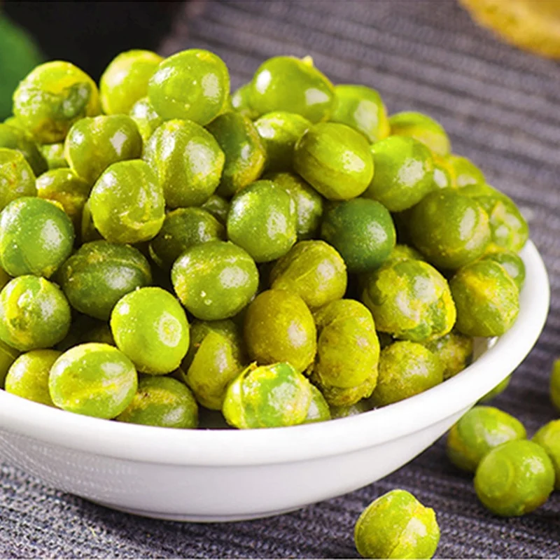 
Hot Selling 1kg garlic/spicy/beef Flavor Crispy Dried Green Peas 