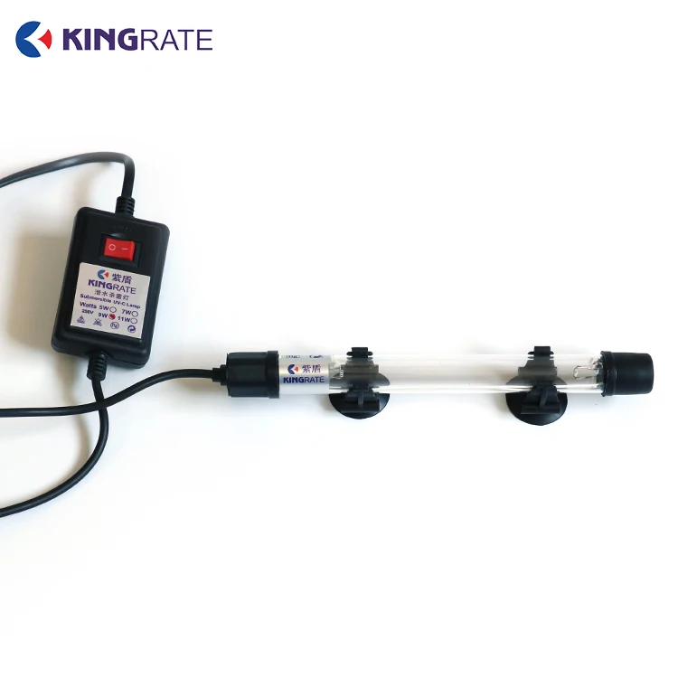УФ-лампа 110 в 7 Вт/бактерицидная лампа (UVC) /Водонепроницаемая погружная УФ-лампа