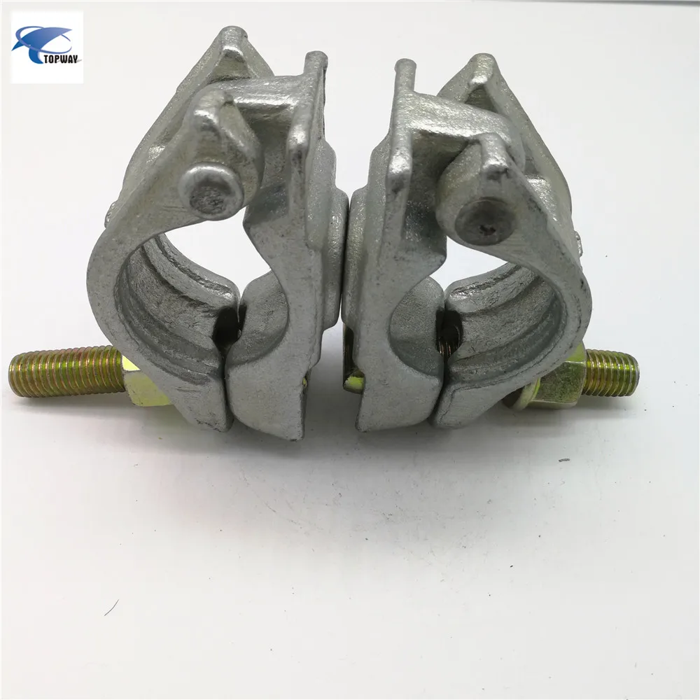 Scaffolding Clamp Galvanized German Type 48.3*48.3mm Forged Swivel Clip
