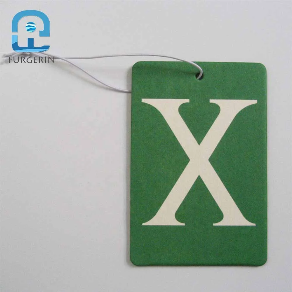 Долговечный высококачественный бумажный картонный освежитель воздуха ароматный подвесной автомобильный для