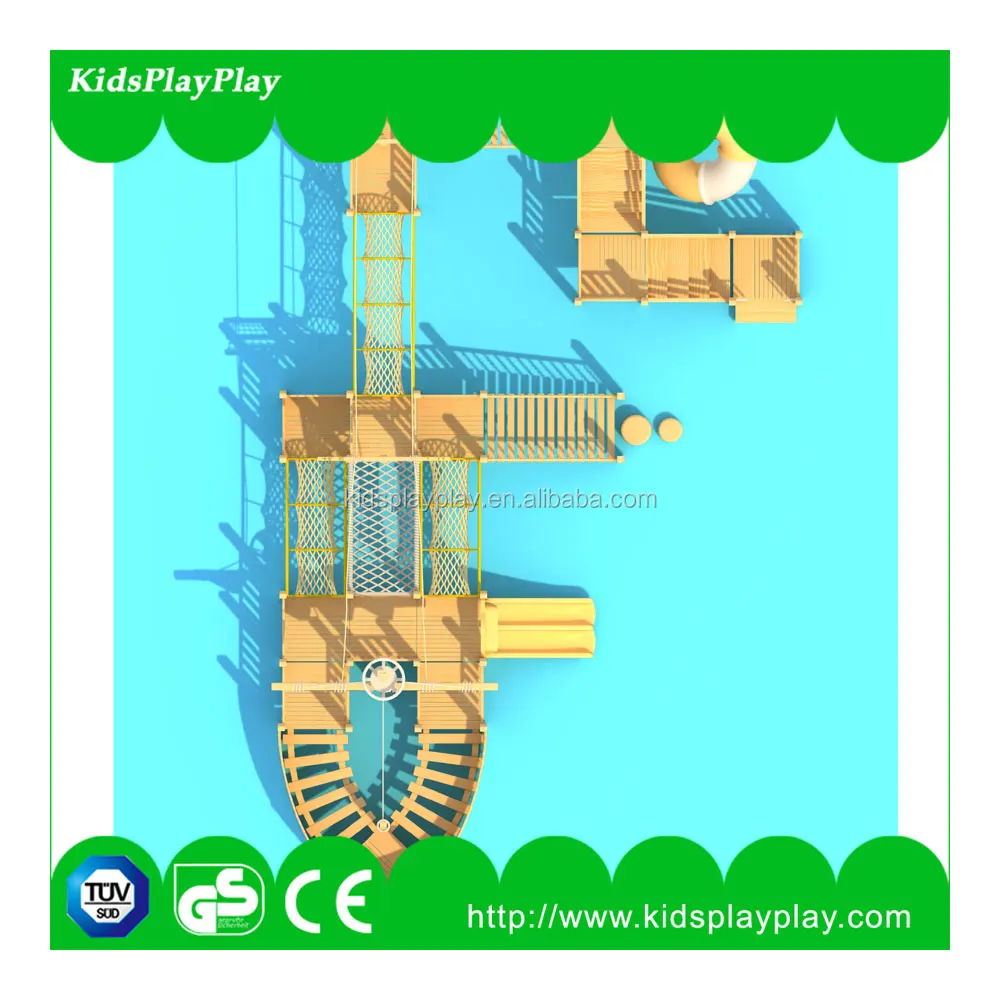 Outdoor Playground Type and Wooden Playground Material kids play house