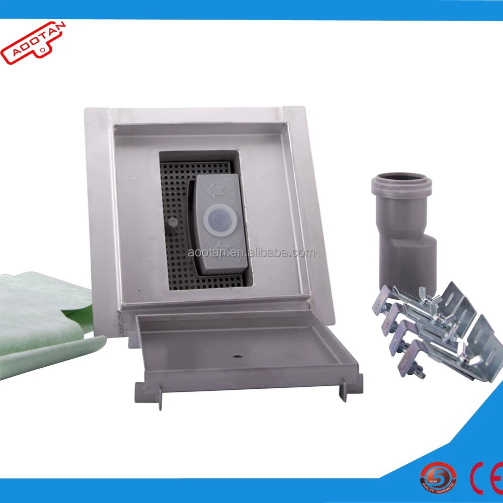 Rectangular Shower Drain Filter Balcony Floor Flexible Channel Linear Drain