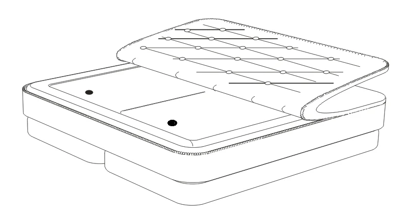 
Soft side 100% waveless waterbed 