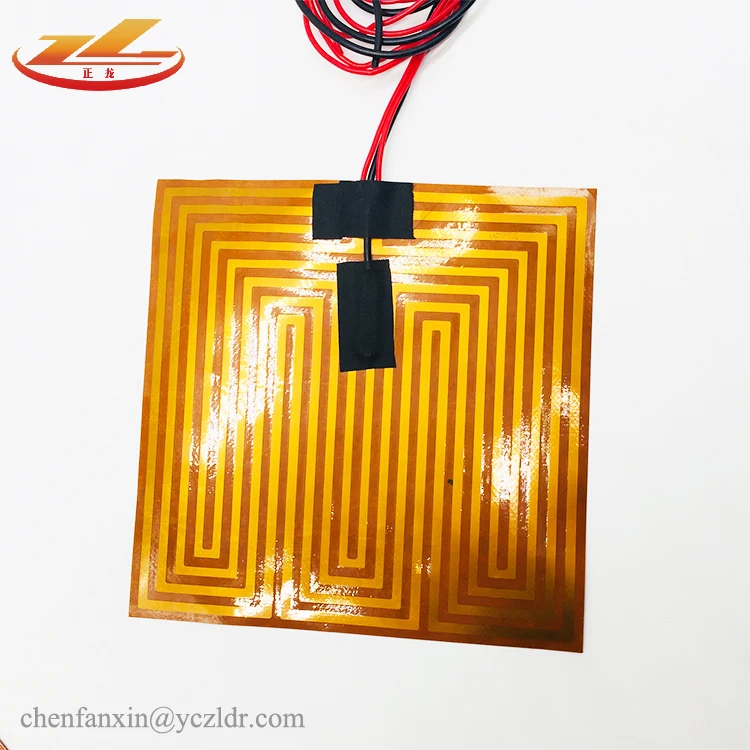 12v 130w flexible polyimide film heater