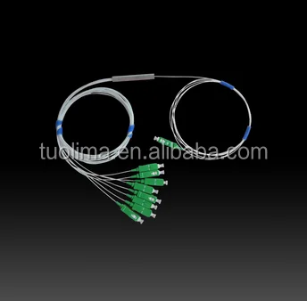 N [ Tuolima ] SC LC UPC APC волоконно-оптические разветвитель PLC 1 x 8 мини PLC сплиттер 1:8