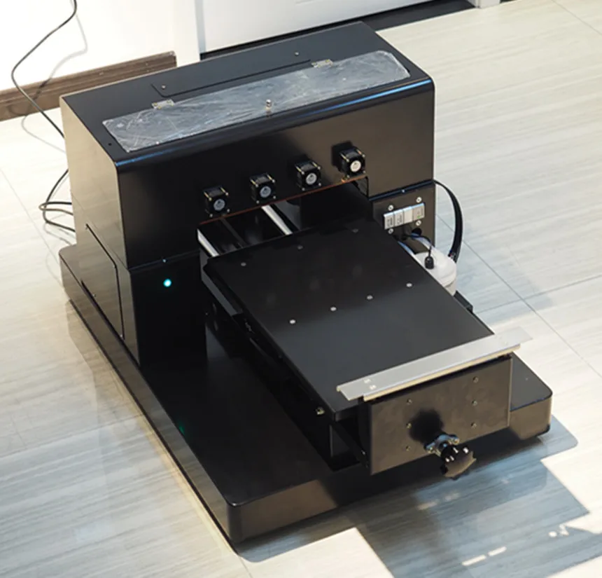 semi-automatic uv flatbed printer with cheap price