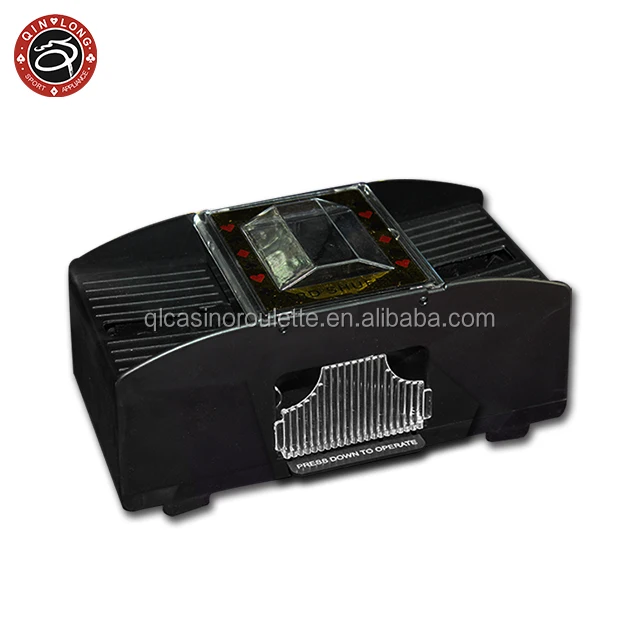2-deck Plastics Automatic Card Shuffler Baccarat Casino Texas Poker Gambling Products Customize electronic