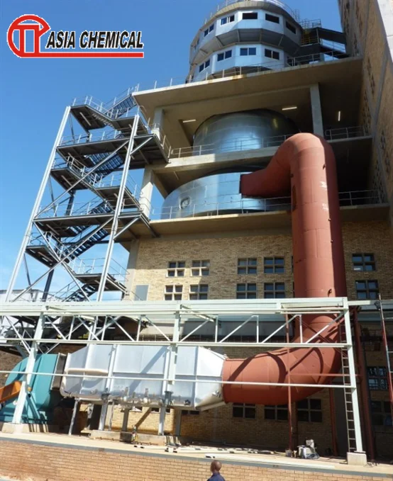 Washing powder production line high spray drying tower long service life washing powder plant
